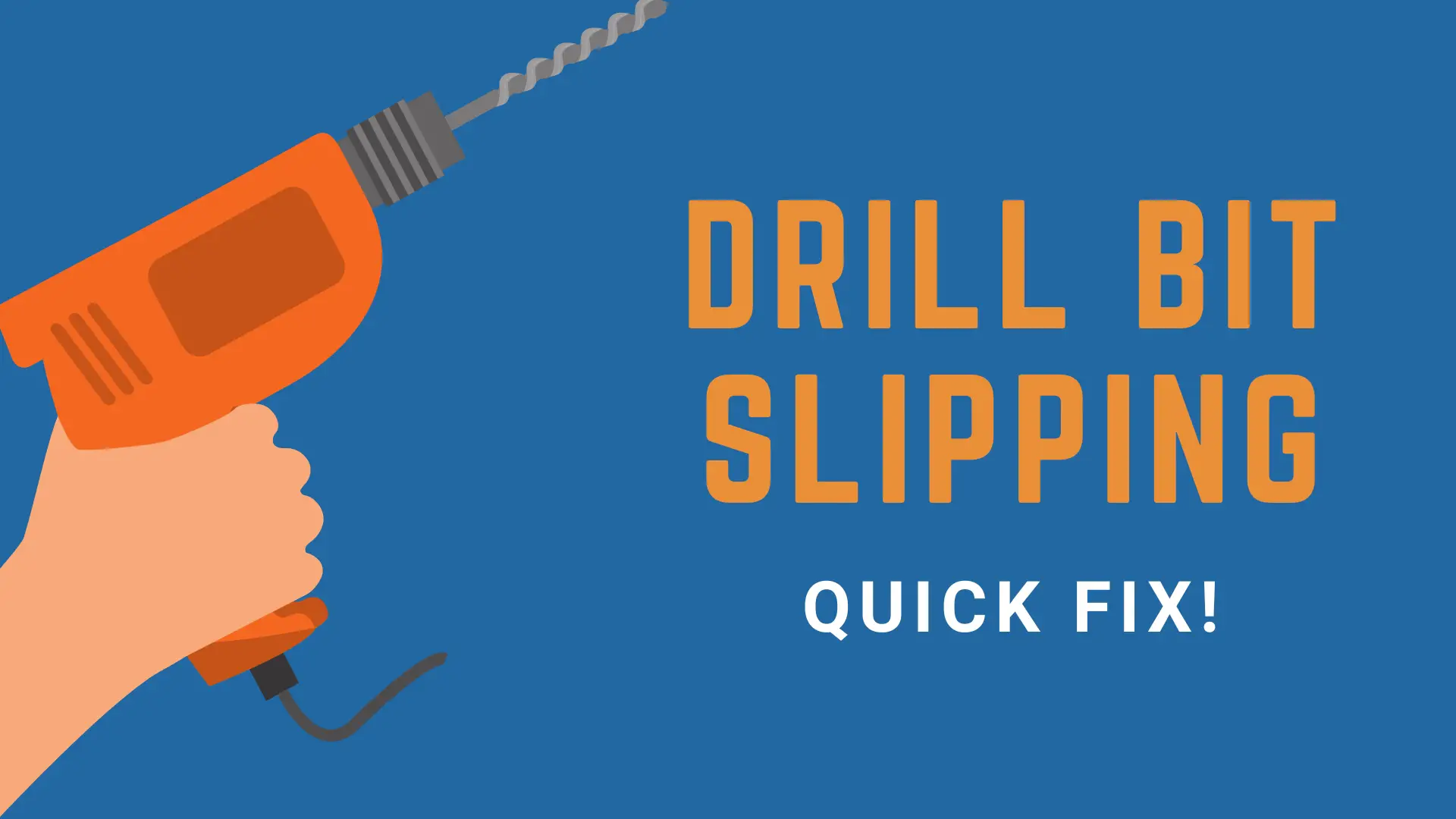 Drill Bit Slipping In Chuck - No More Loosening! - Ice Age Tools