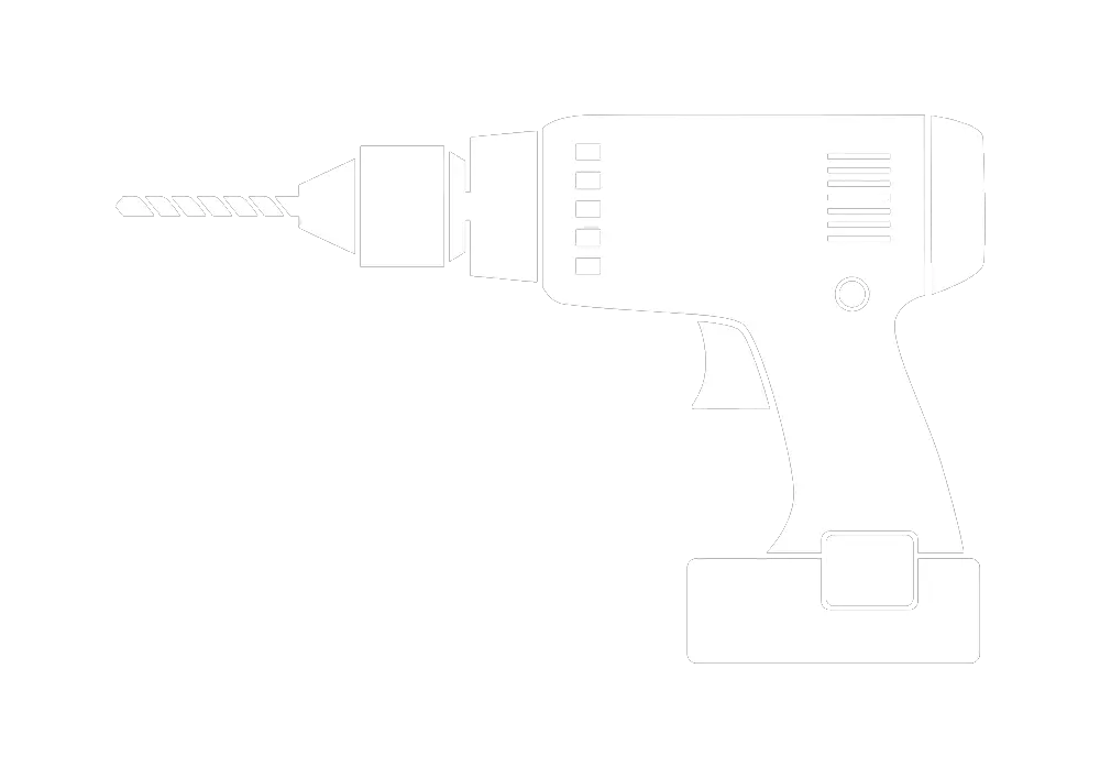 cordless drill illustration