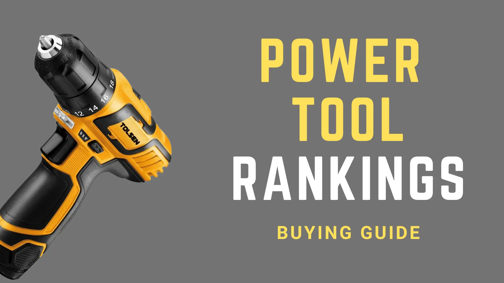 power tools tier list