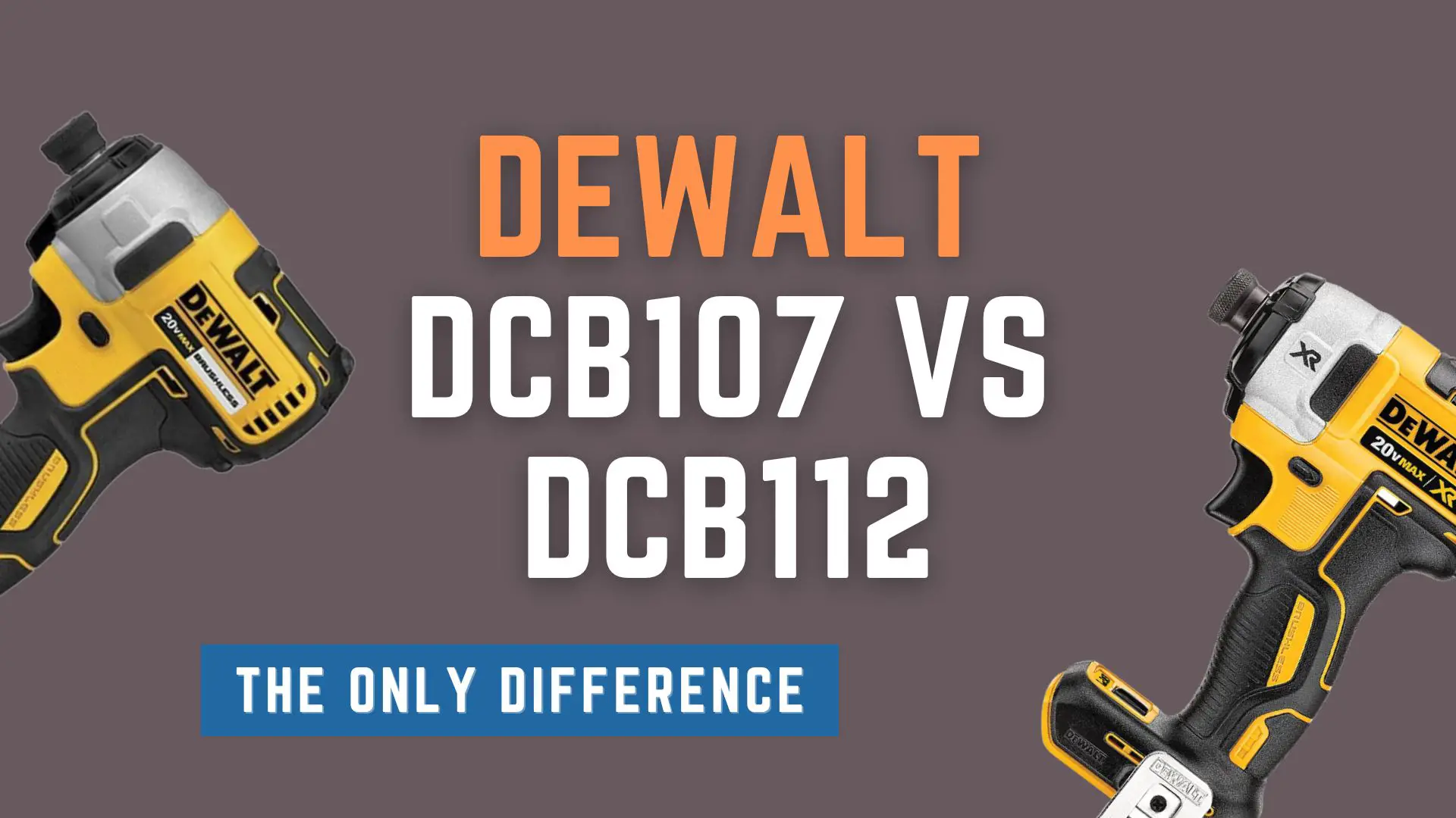 DeWALT DCF787 vs DCF887