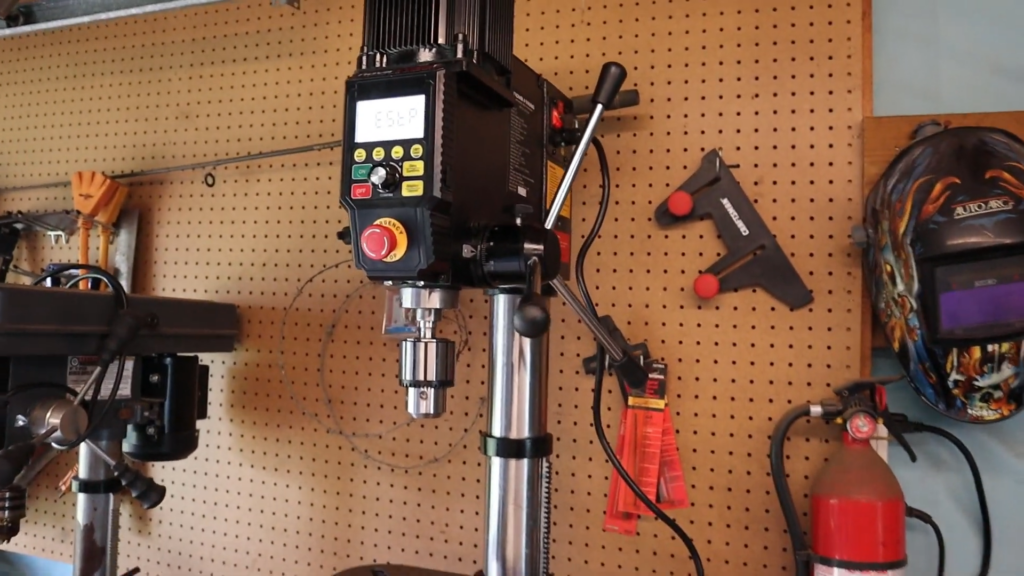 Nova Viking Drill Press closeup view