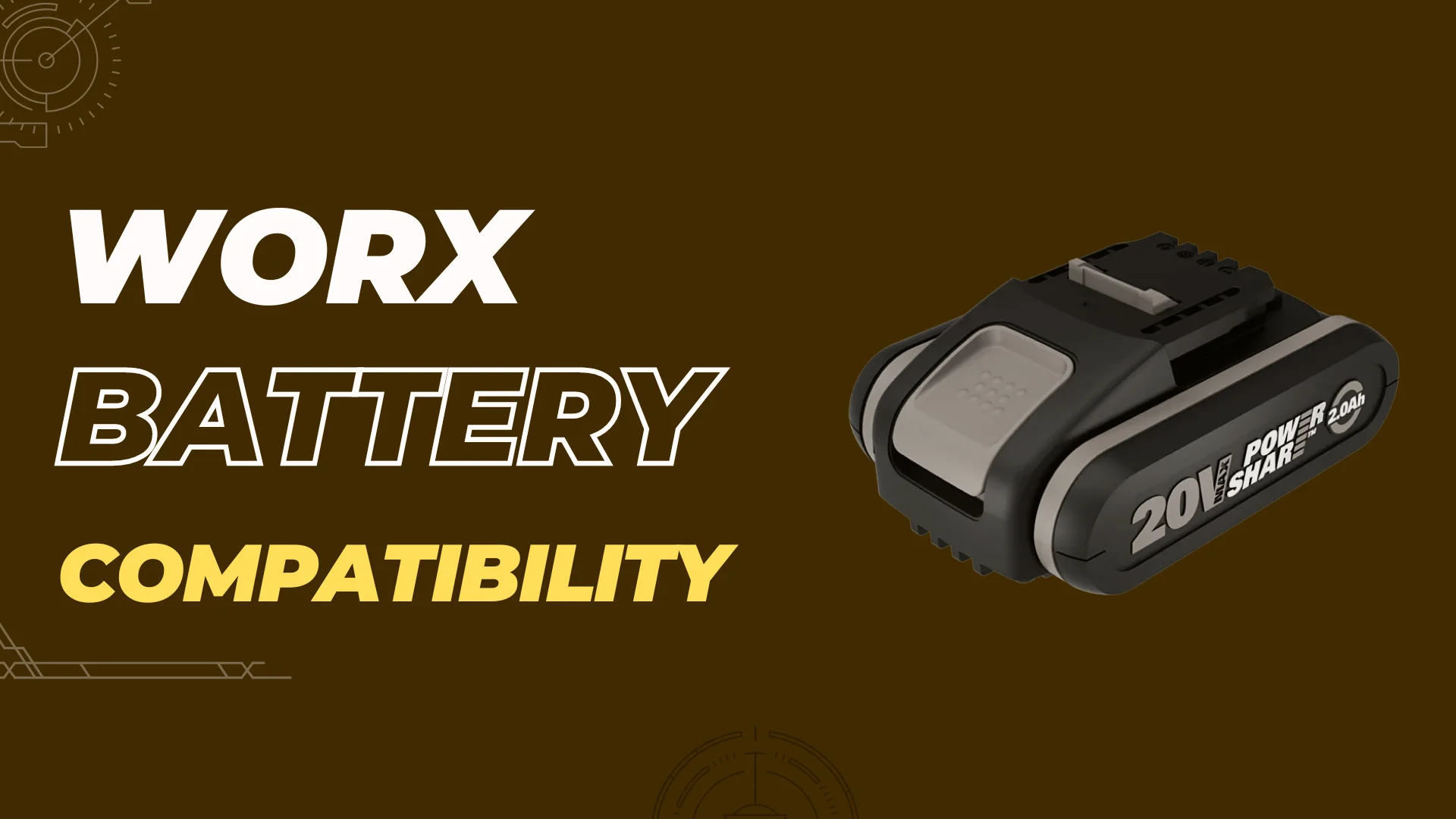 worx battery compatibility